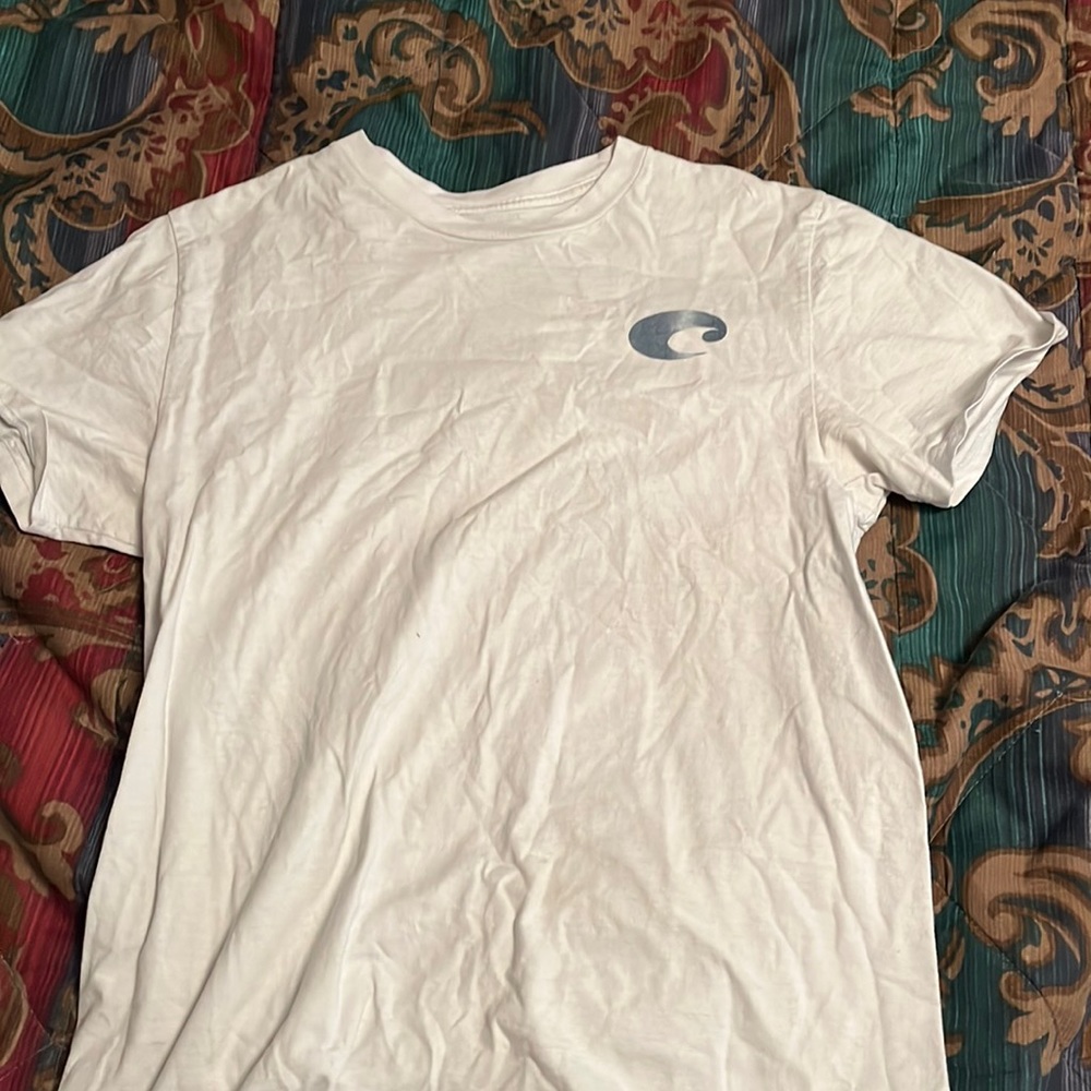 White Fishing shirt